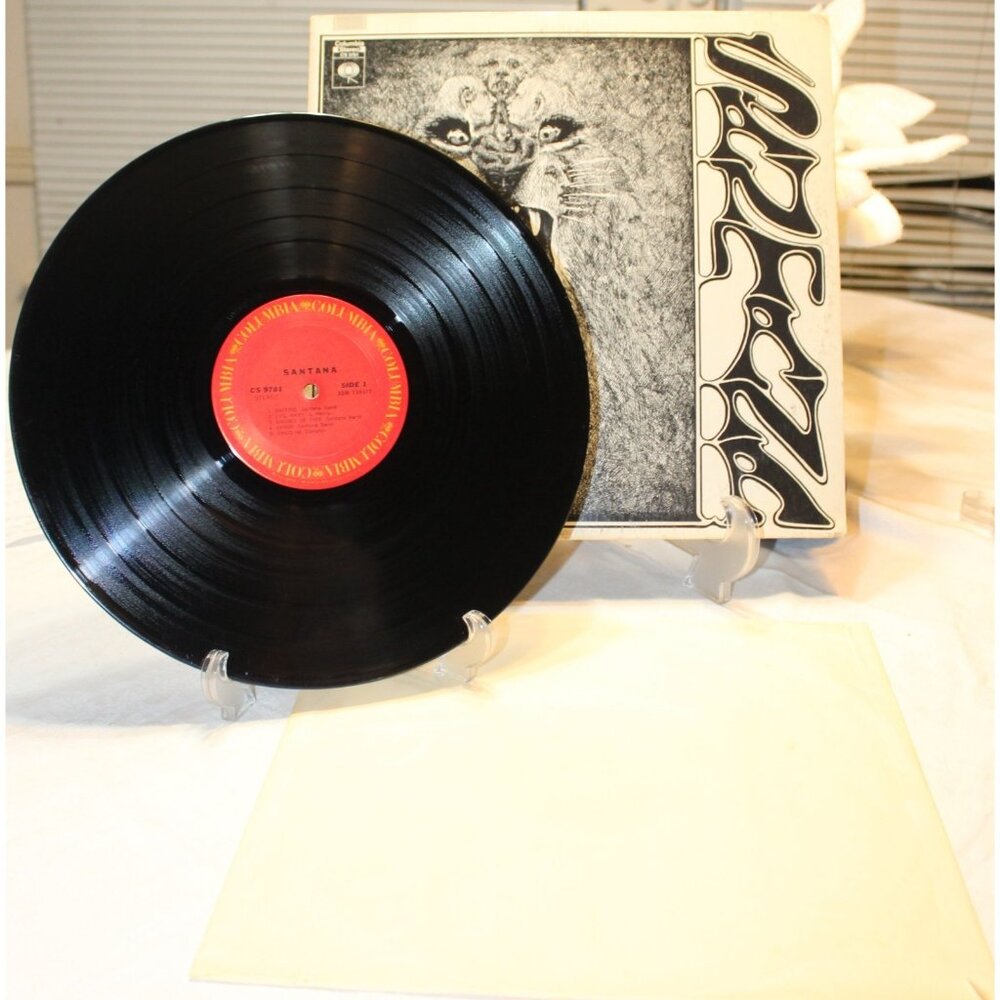 Santana- Self Titled Debut 1969 LP Stereo Vinyl  Record Columbia CS 9781